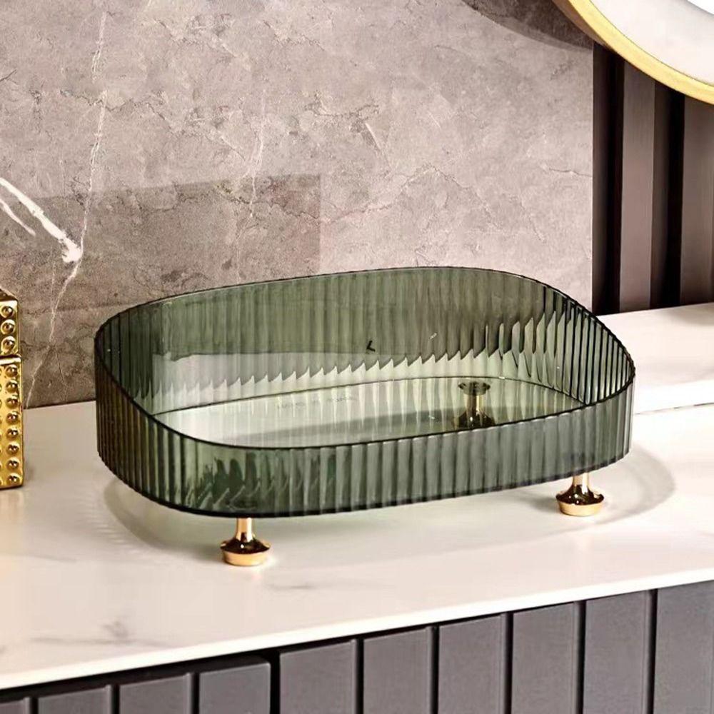 Anti-slip Countertop Organizer Large Capacity Cosmetics Desktop Storage Box  Home