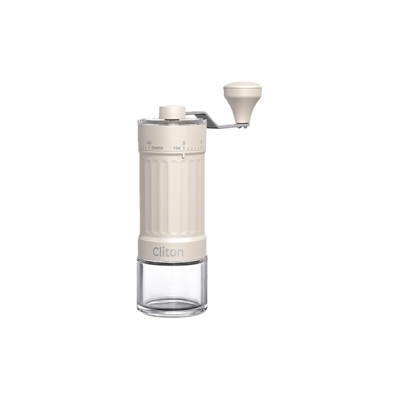 

CLITON Manual Coffee Grinder Adjustable Hand-Crank Coffee Bean Mill Portable Manual Coffee Machine Automatic Grinding Powder Machine білий