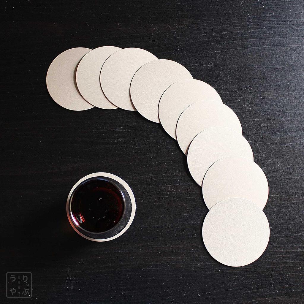 Paper Commercial Thick Small Lot Orders Bulk Purchase Available Coasters, Brown, Round, Plain, 1,000 Pieces, Use, (1mm), Disposable, Accepted,