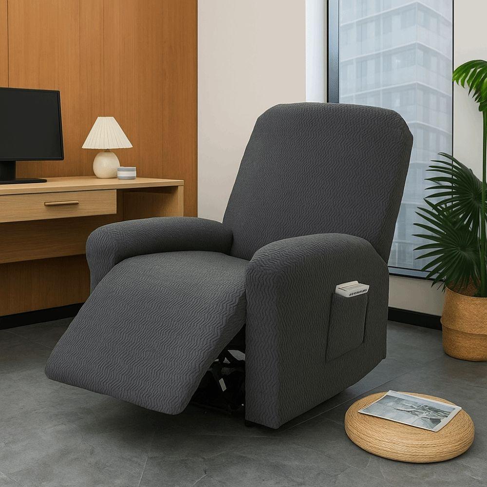 1 Seater Recliner Sofa Cover Washable Armchair Furniture Protector Lazyboy Sofa Cover  Bedroom