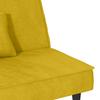Yellow Velvet Sofa Bed