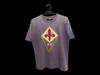 T-shirt vintage années 80 90 ACF FIORENTINA club de football professionnel italien ancien classique grand logo de club couture simple beauté délavée