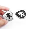 Car Metal Shield Logo Car Body Trunk Fender Badge Sticker Accessorie For Peugeot 206 307 308 3008 207 208 407 508 2008 5008 107