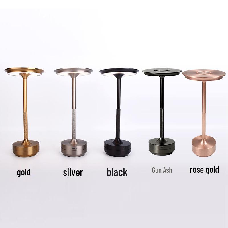 LED Charging Metal Table Lamp: High-End Atmosphere and Decorative Lighting