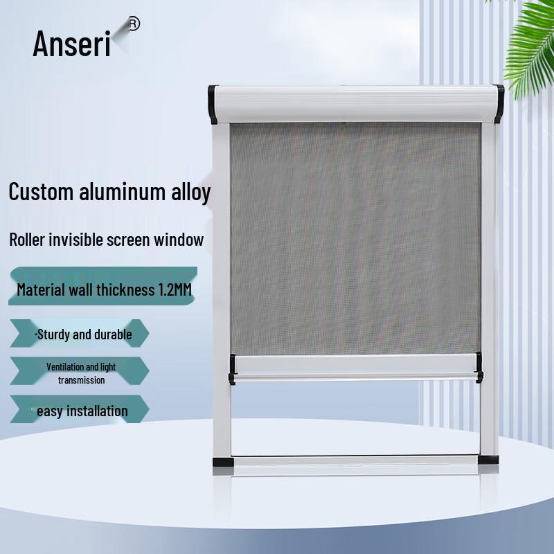 Anserui Retractable Mosquito Screen Window