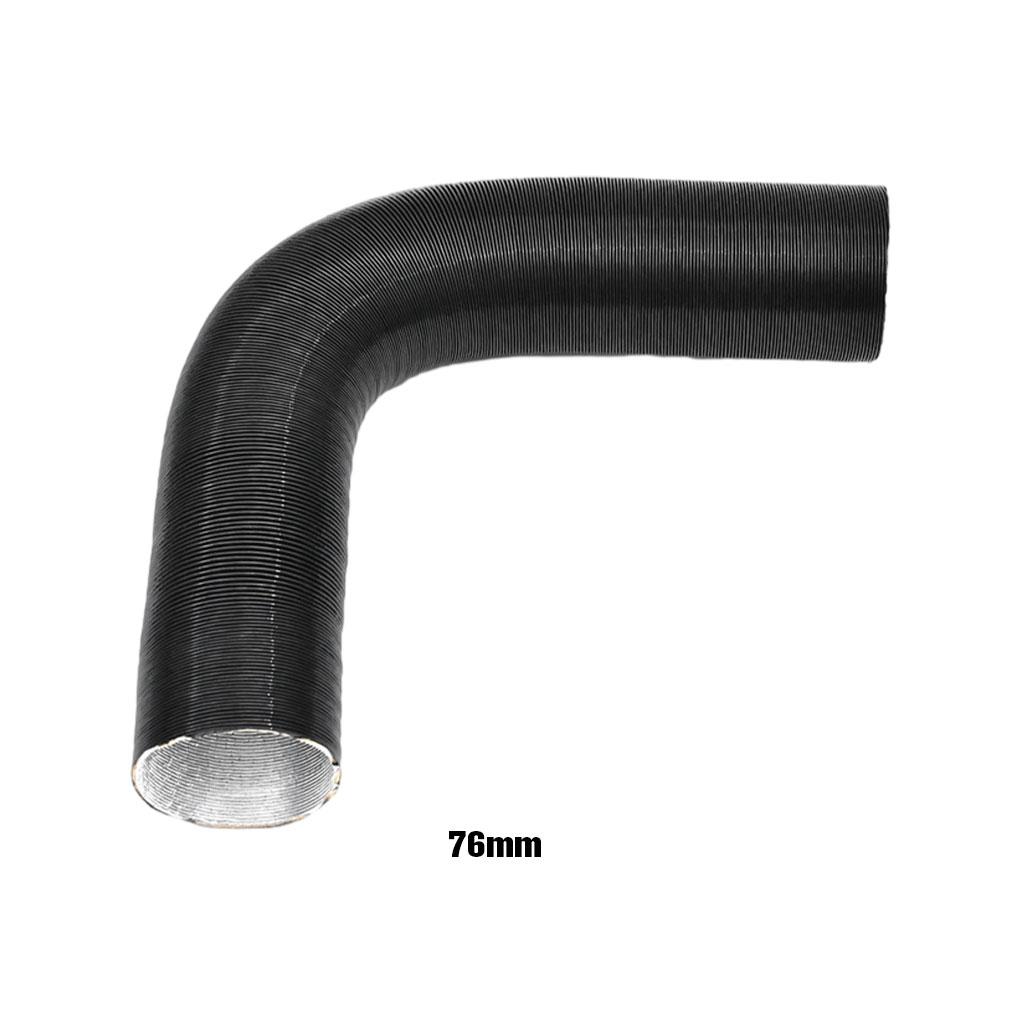 Kovová lehká a odolná hliníková fólie Vlnitá vstupní vzduchová trubka pro auto ohřívač vzduchu Anti-shock