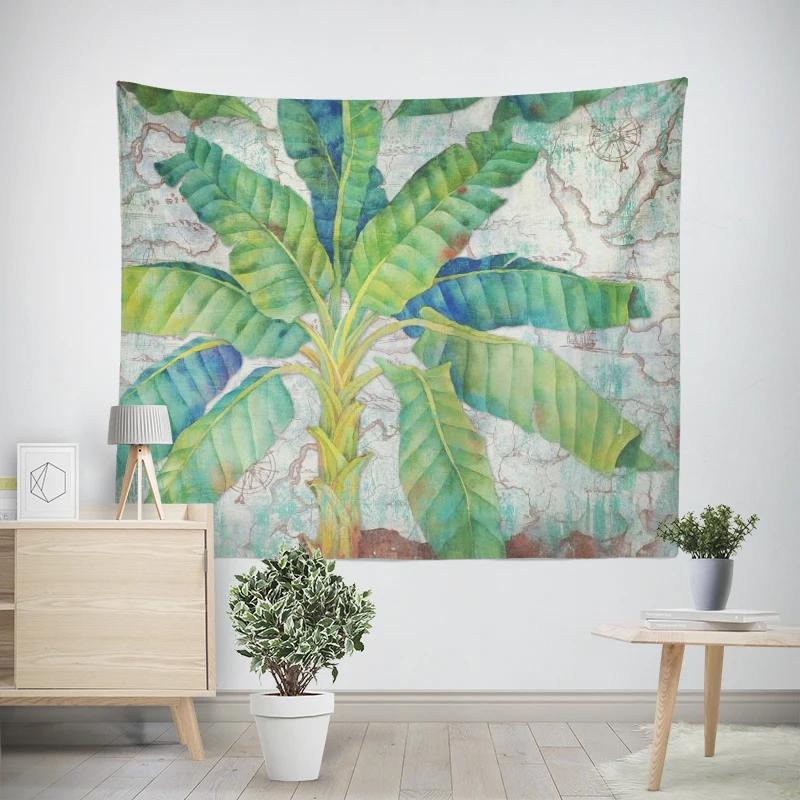Modern Wall Decoration Aesthetics Home Hawaii Tapestry Rural Nostalgia Hanging Large Fabric Autumn Bedroom Hanging Fabric