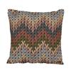 Geometric Pattern Vintage Jacquard Pillowcase Multicolor Geometric 43X43