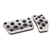 Stainless Steel Car Foot Fuel Pedals Accelerator Brake Pedal Pad Covers For Toyota Land Cruiser 200 LC200 For Lexus LX 570 LX570