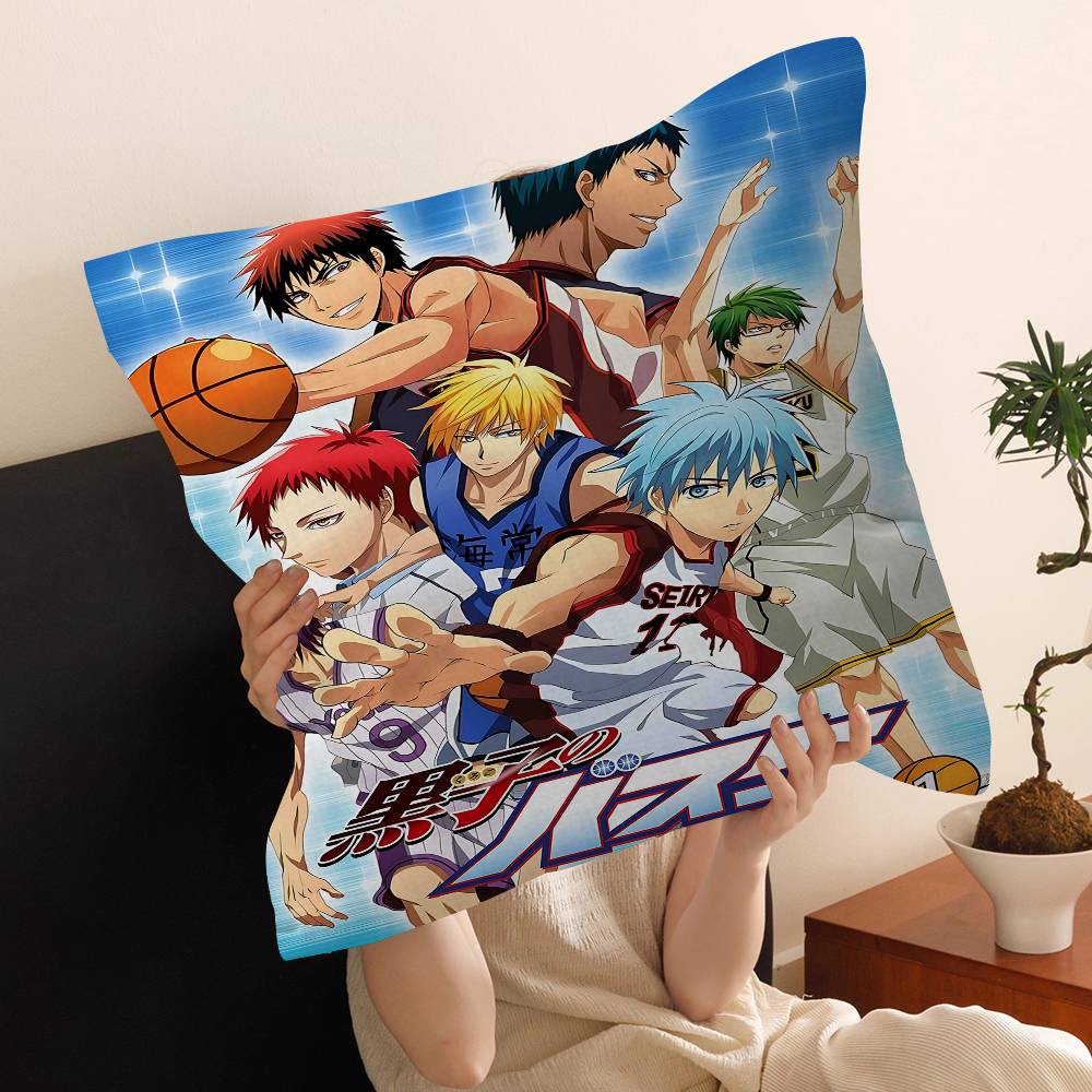 Anime Kuroko's Basketball Kissenbezug Toon Geschenk Kissenhülle Schlafzimmer Zuhause Sofa Stuhl Sitz Dekor Kissenhülle