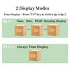 Alarm Clock LED Wooden Watch Table Voice Control Digital Wood Despertador USB/AAA Powered Electronic Desktop Clocks