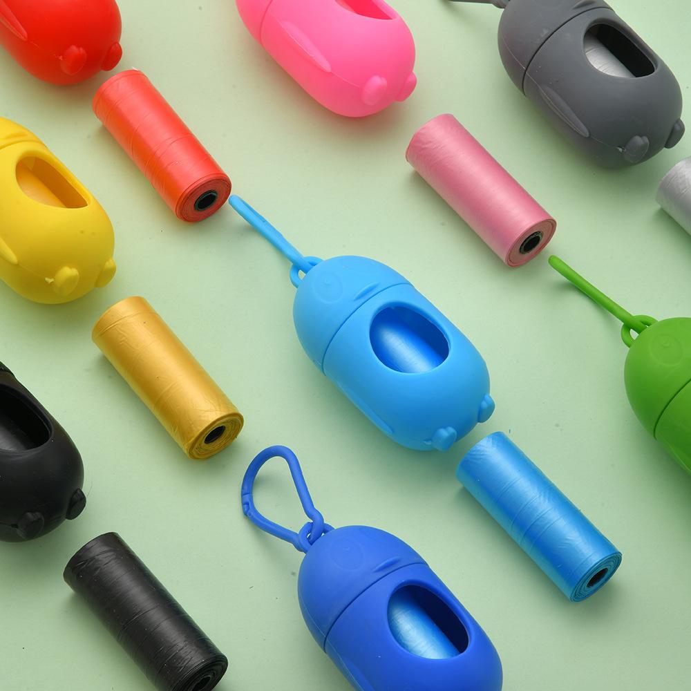 Penguin Pet Garbage Bag Dispenser Portable Cleaning Bag For Walking Dogs