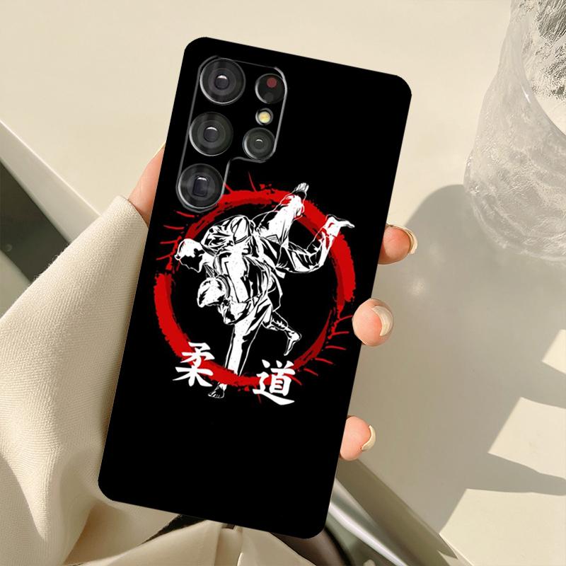 Japanische Kampfkunst Judo Handyhülle für Samsung Galaxy S20 FE S21 FE S22 Ultra Note20 Note10 S8 S9 S10 Plus Cover