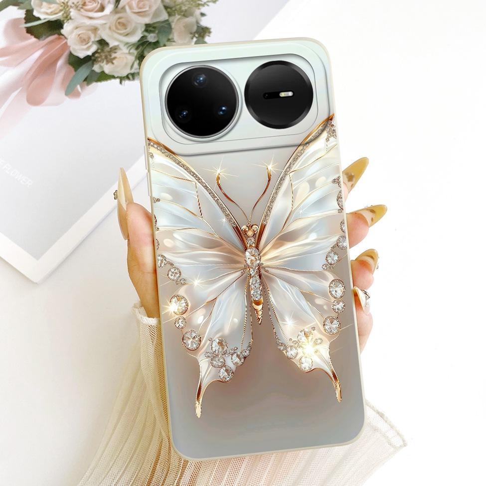 For Huawei Nova 15 Pro Case Cover Cute Luxury Fashion Flowers Cool Painted Silicone Casing For Huawei KLE-AL00U