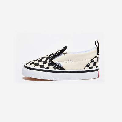 Slip-On Velcro - Checkerboard Black/White [VN0A34885GX-(CHECKERBOARD) BLACK/WHTE]