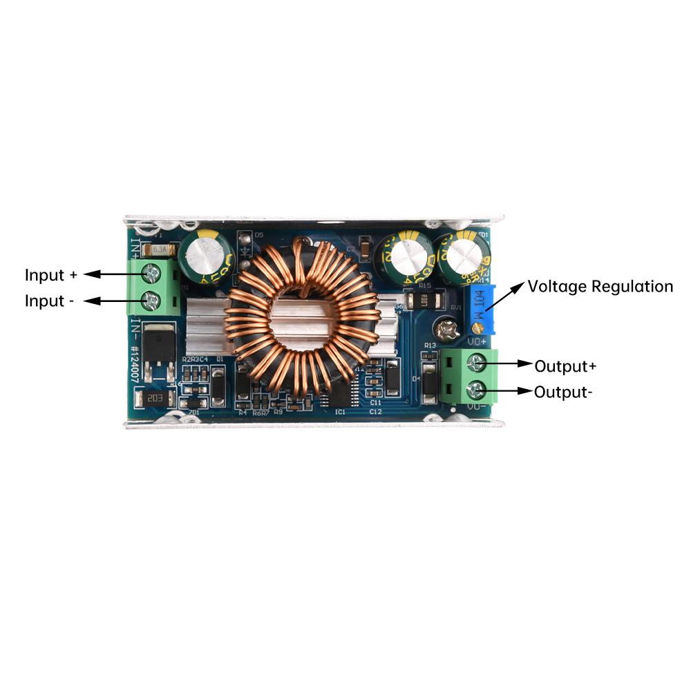 DC-DC Step-Down Module 100W 6A Adjustable Step-Down Power Module DC90V72V36V24V To DC60V48V12 Synchronous Rectifier Buck Board
