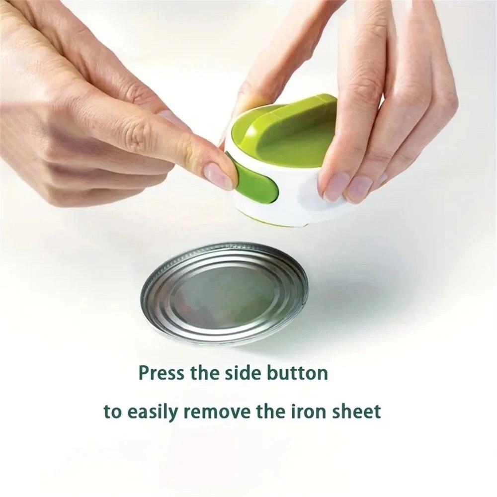 Portable Manual Can Opener Adjustable Anti Slip Kitchen Gadgets Easy Twist Release Open Jar Bottle Opener Small Tools
