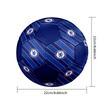 Pallone da Calcio Indoor Chelsea FC Colorato Per Tutte le Età Misura 5 Cucito a Macchina PVC Pronto per la Competizione Resistente Alto Rimbalzo