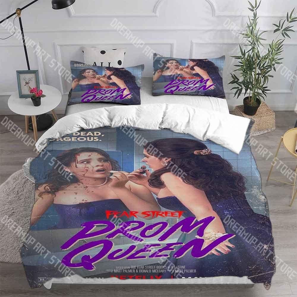 Fashion Fear Street The Prom Queen () Bedding Set Single Twin Full Queen King Size Bed Set Kids Bedroom Duvetcover Set