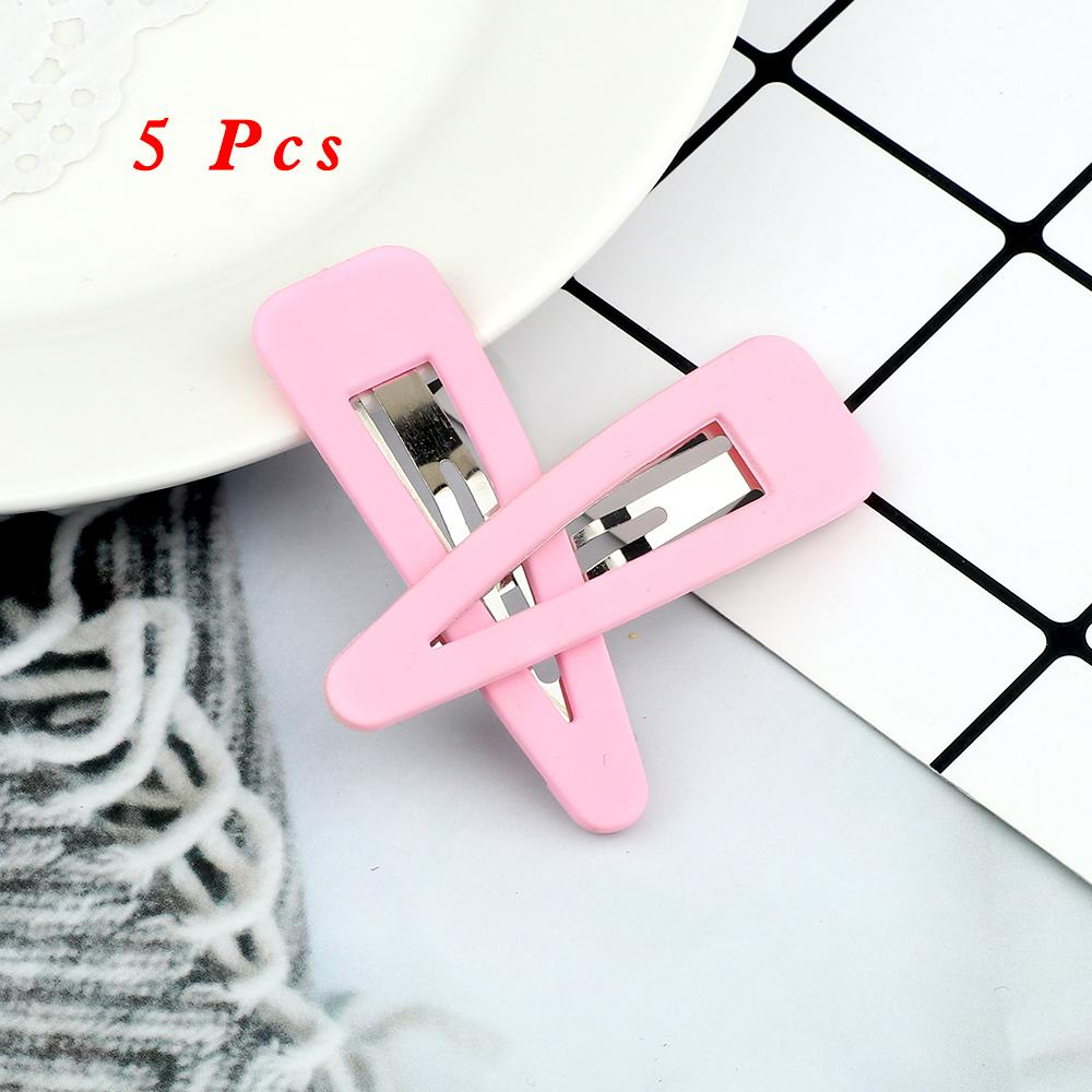 Mixed 5Pcs/Set Hair Clips Accessories Sweet Simple BB Hairpin X-shaped Hairpins 6Pcs/Sets Solid Purple Color Barrettes Headdress