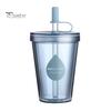 Insulated Style Water Bottle for School Drinking Straw Cup, Portable Leak-proof PC Bottle, Durable Reusable Cup Milk Tea Anti-fall Students And Office
