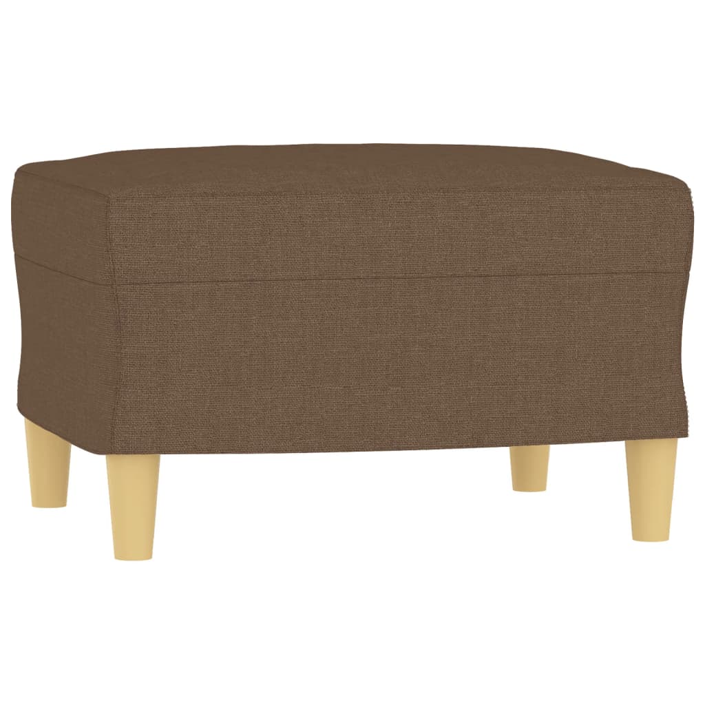 Vidaxl 4-Cz. Relaxation Set With Cushions, Brown, Fabric