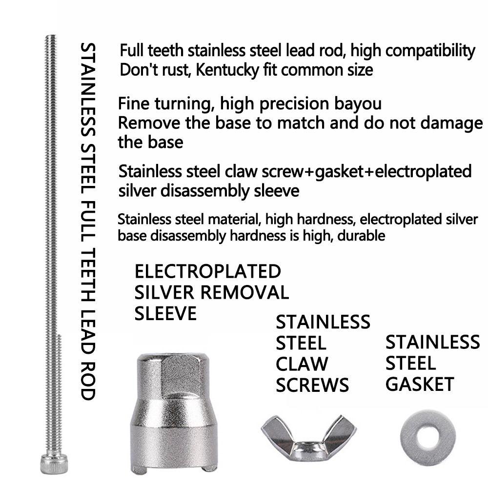 Stainless Steel Bicycle Tower Base Tool Silver Tower Base Installer  Bike Accessories
