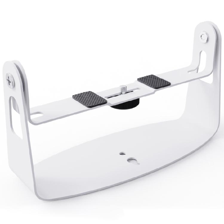 Adjustable Full Rotation Projector Mount Metal Wall Ceiling Desk Bracket With 5kg Load Desk Projector Stand белый