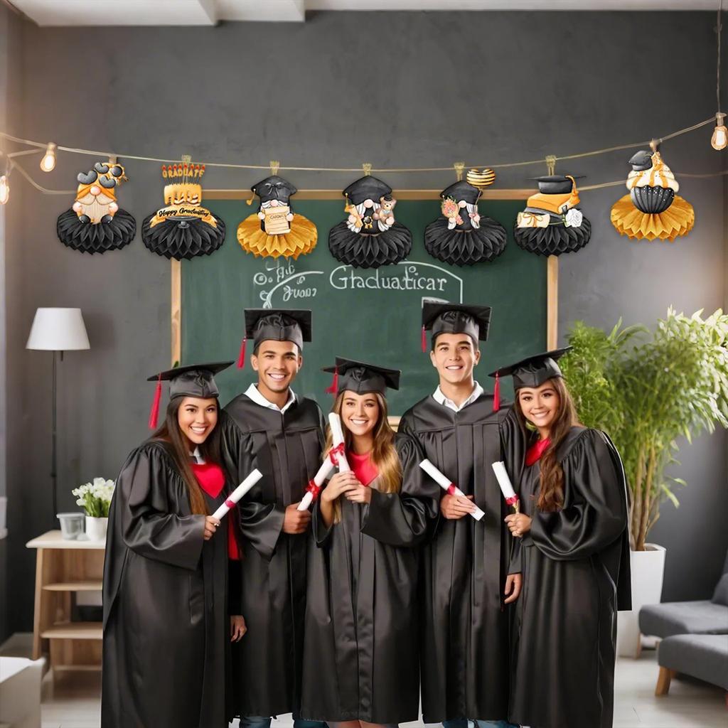 Graduation Season Party Honeycomb Decoration Tabletop Supplies