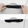 For Honda Civic 10th Gen 2016-2026 Car Carbon Fiber Style Black Exterior Door Handle Moulding Cover Trim Keyless Entry Decor