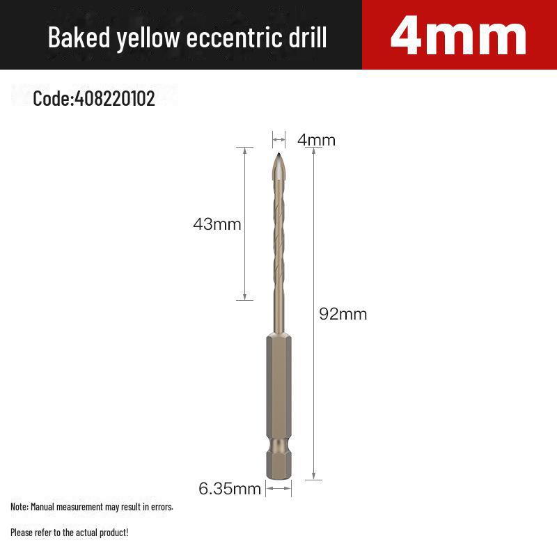 Huhao Heavy Duty Excentrische Boor met Kantelbare Kop voor Keramiek, Tegel, Beton, Gipsplaat en Glas.