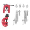 3 to 19mm Expander Tool Kit Chrome Vanadium Steel Tube Cutter Flaring Tool Kit for Refrigerator Repair Metallurgy