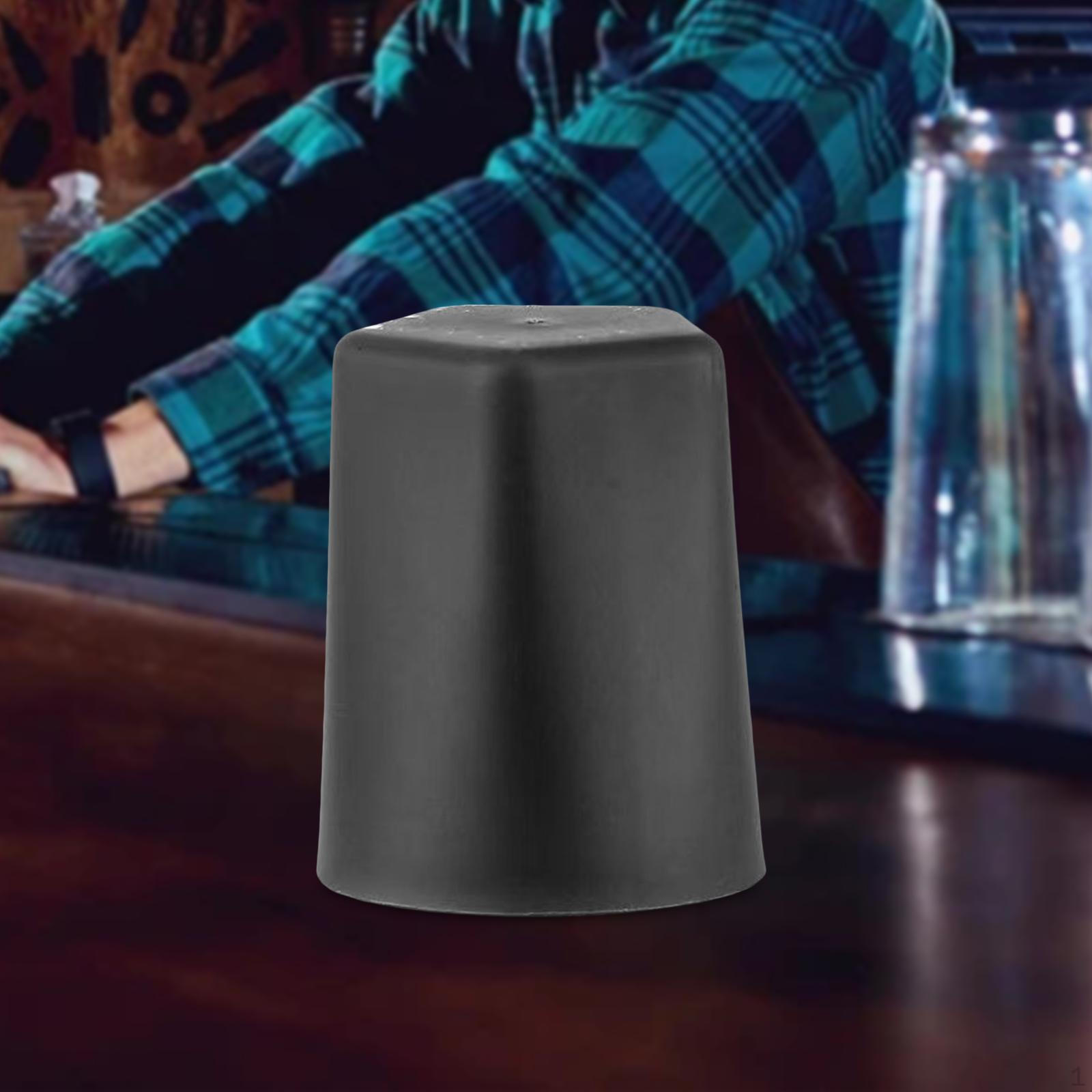 

Dice Cup Plastic Game Holder Party Farkle Professional Storage Entertainment Creative black