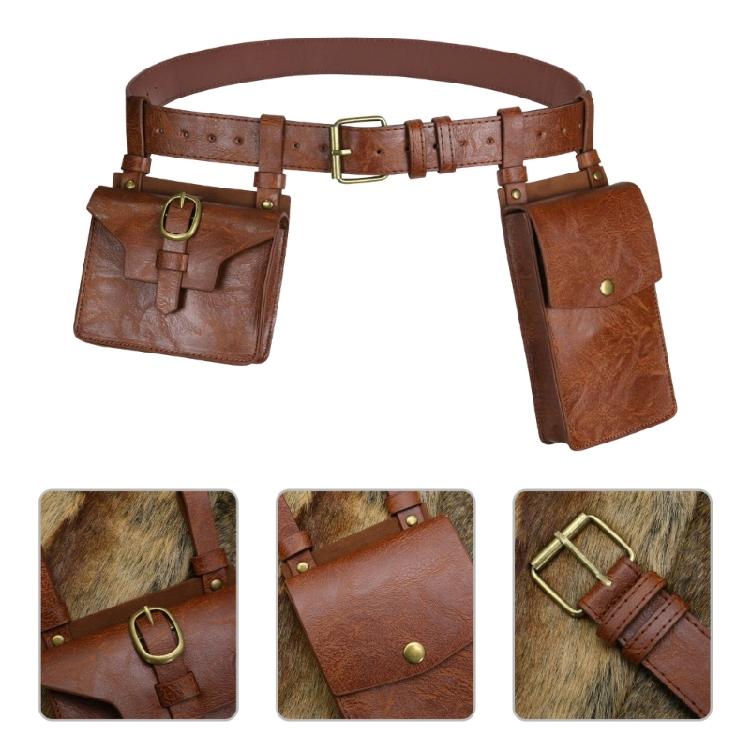 Pouch Waistband Medieval Waist Belt for LARP Costume Parties and Fashion Statements Halloween Cosplay