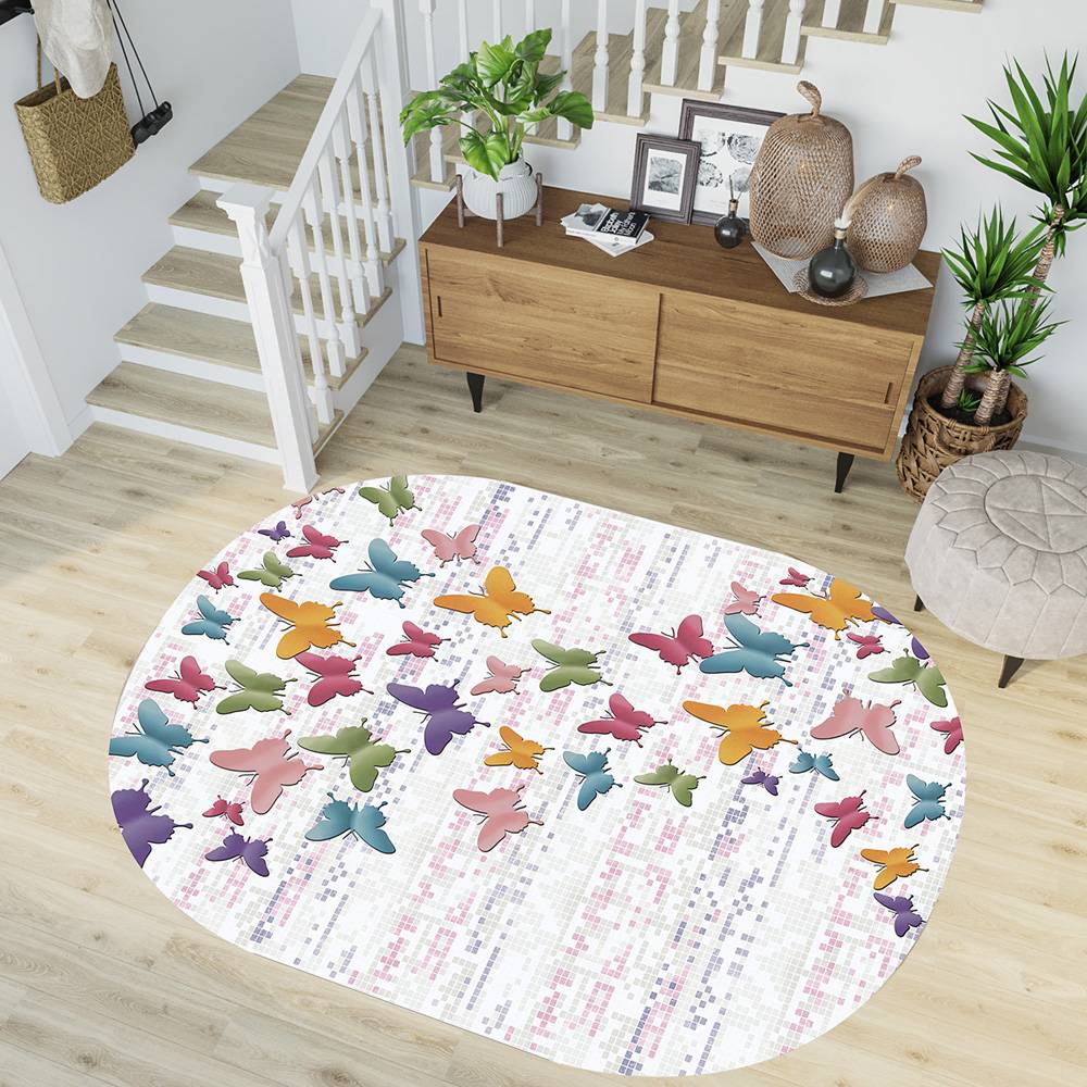 

Mosimoso Home RC1902 Ковер с принтом на подошве в горошек 100x150 cm