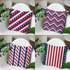 PAmerican Flag Style Cushion Cover Square Vintage Soft Sofa Cushion Cover Home Decor Protective Pillowcase