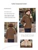 Women's Casual Plus Velvet Jacket for Ages 40-60: Thickened Lapel Style
