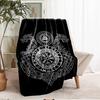 Viking Theme Printed Blanket - Perfect for Couch, Bed, Travel & Outdoor Use | Machine Washable, Cozy & Durable.