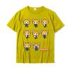 Aggretsuko Umore Attuale Maglietta a Maniche Corte T-Shirt Fitness aderente Cotone di Alta Qualità Top Magliette Europa Per Uomo