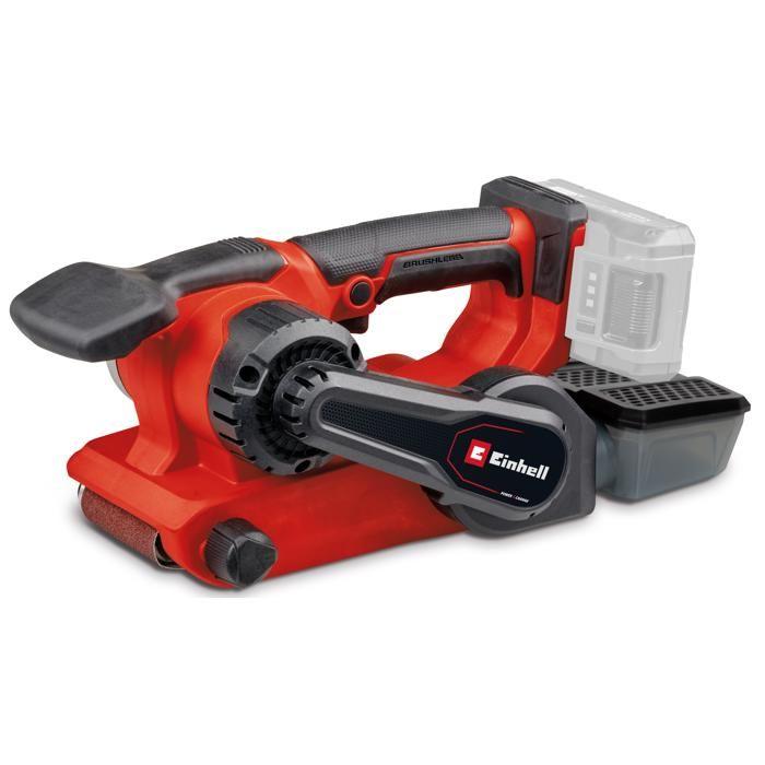 Einhell Professional Ponceuse à bande sans fil Einhell TP-BS 18/457 Li Solo PXC (18V) Livré sans batterie ni chargeur