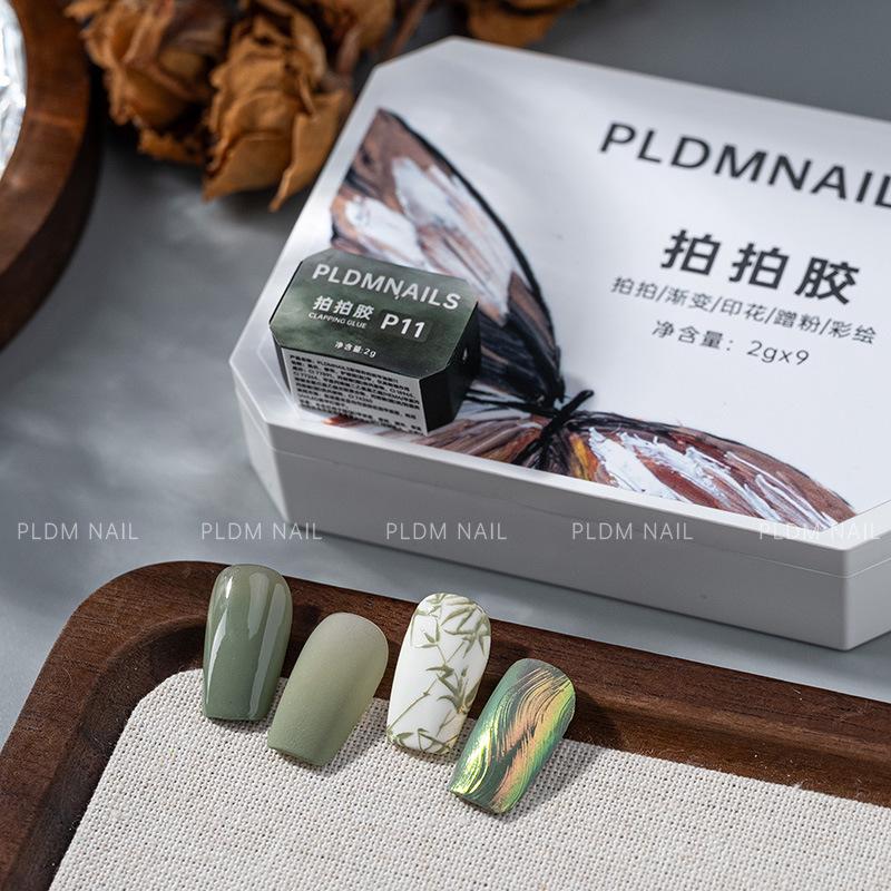 Nail Art Gradient Gel: Alcohol Resistant, Smudge-Proof, Mirror-Finish with Carving Texture