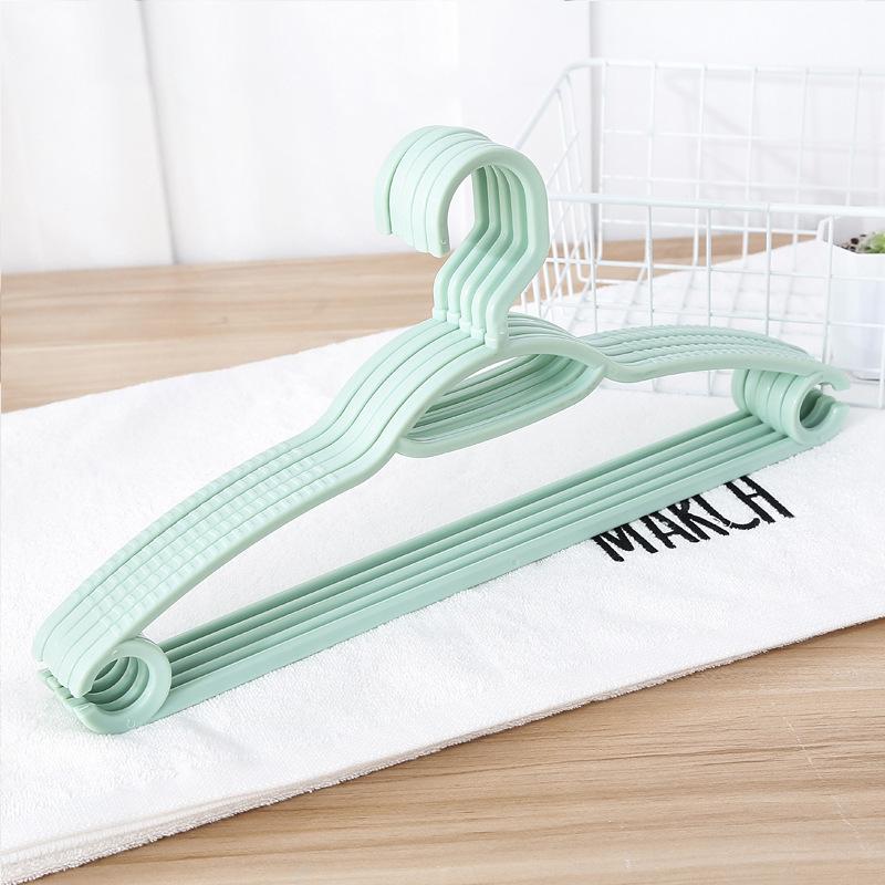 5PCS Non-Slip Hanger Closet Organizer Hangers for Clothes Multifunctional Adult Clothes Drying Rack Clothing Organizer