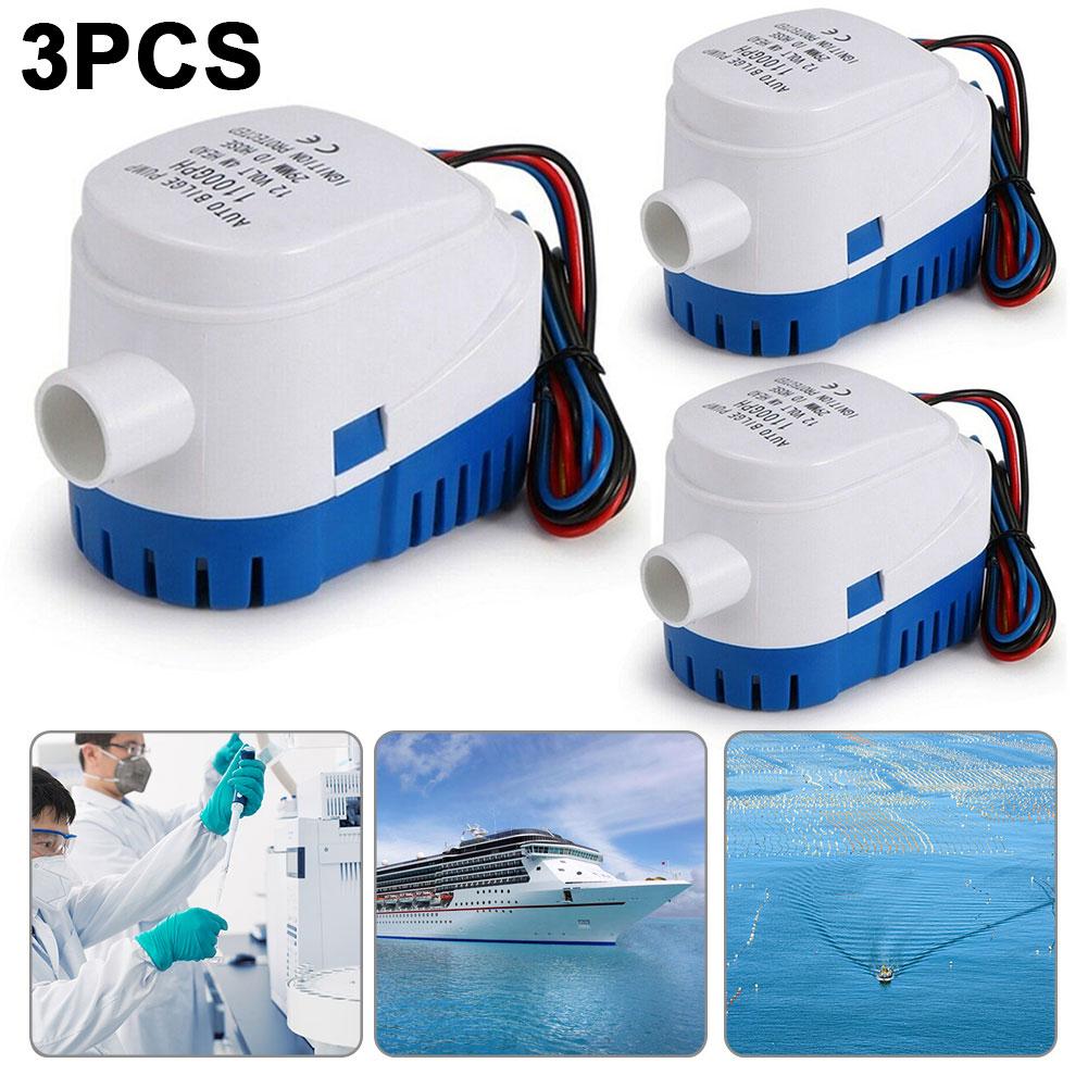 

DC 12V 24V Automatic Bilge Pump Waterproof for Ferry Yacht Marine (12v) #C