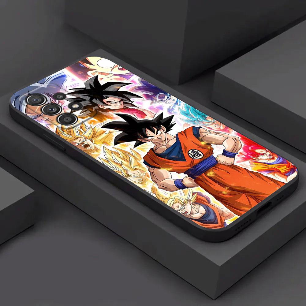 Dragons Balls Frieza Son Goku Phone Cover Galaxy A56 Case For Samsung A57 A37 A55 A36 A26 A17 A07 A35 A34 A54 A52 A72 A32 Cases