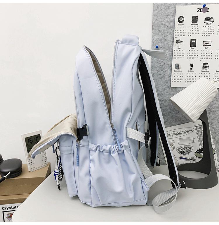 Stylish Large Capacity School Backpack for Students: Junior High, High School, University - Unisex Design for Simple Travel