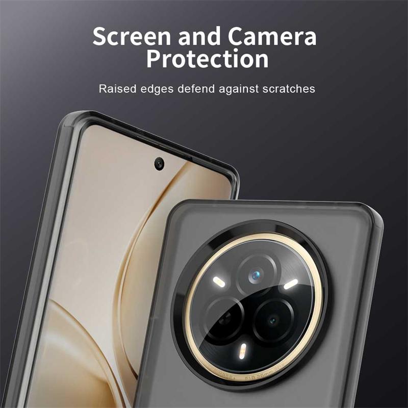 Anti-Drop Candy Color Case For Realme 14 Pro Matte Transparent Back Case Realme 14 Pro Plus 14 Pro+ Cover For Realme 14 Pro Case