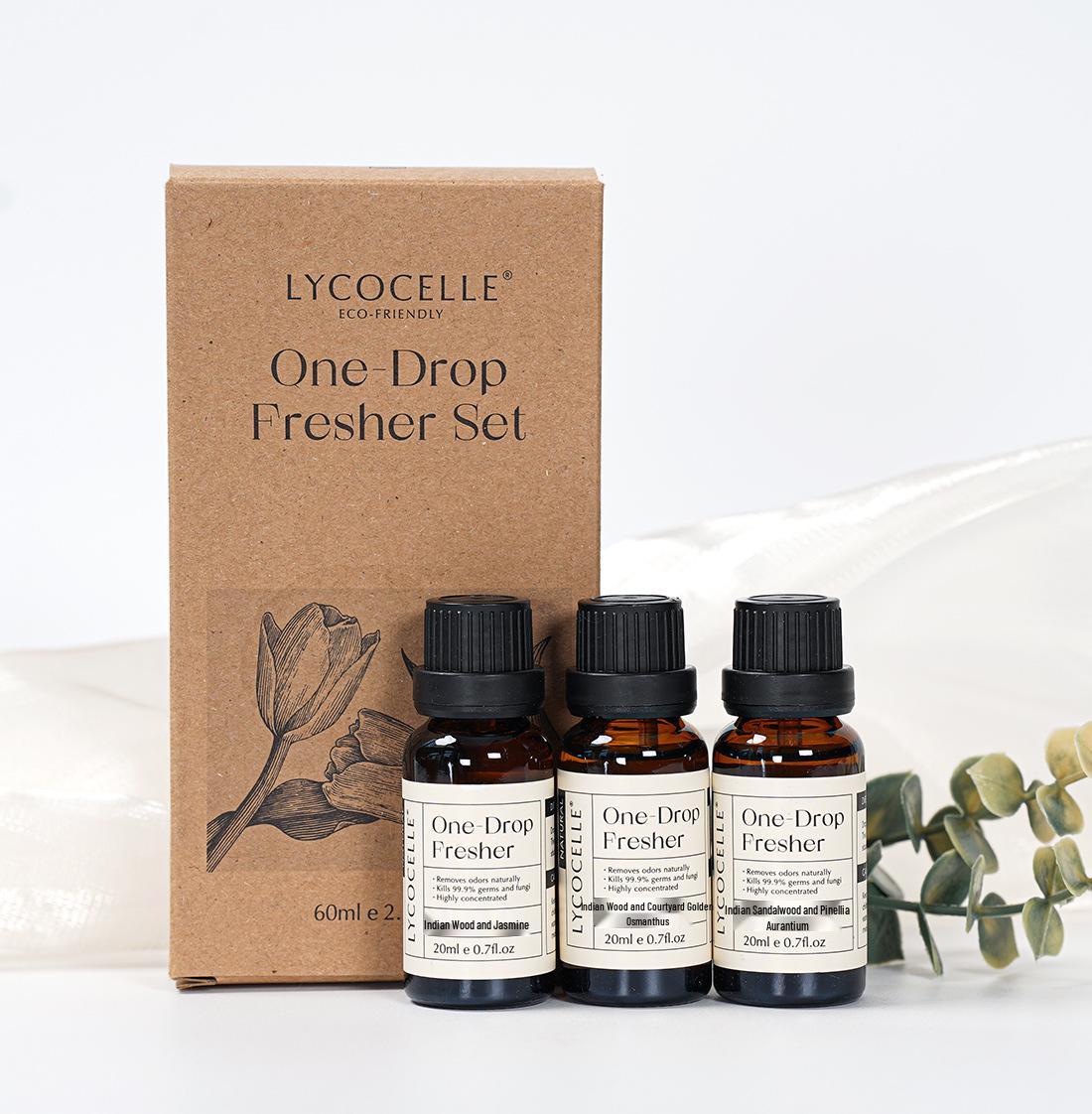 Zhanjia Deodorizing Essential Oil: Long-Lasting Home & Bathroom Air Freshener (3 Bottles)
