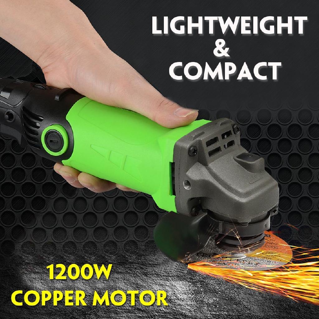 Electric Floor Polisher 6 Levels Variable Speed Car Polisher Paint Care Tool 1200W Polishing Machine Sander 220V