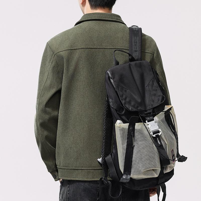 Jacket Men's New Retro Coat Spring and Autumn Versatile Loose Casual Top