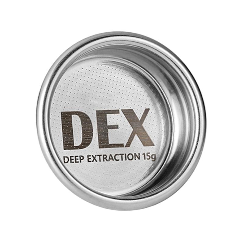 Metall-Kaffeefilterkorb, Handfilter, Brühwerkzeug, Kaffeepulverbehälter, Filterkorb, geeignet für 58-mm-Siebträger